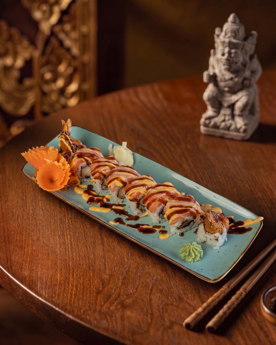 162. Ebi Tempura Salmon