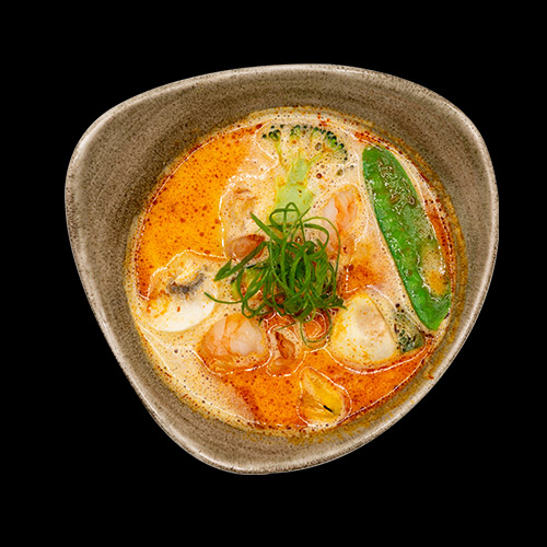 5. Coconut Soup with Prawns